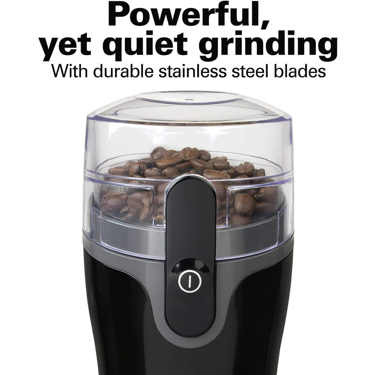  Hamilton Beach Electric Burr Coffee Grinder with Large