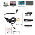 thumbnail image 3 of Cable convertidor AV a perfecl 3RCA CVBS compuesto a 1080P compatible con NTSC, 3 of 6