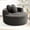 Black+ Gray + Foam+Spring + Fiber Foam and Polyester Fiber Pad, variant on Round Sofa Bed with Memory Foam Sectional Couches for Living Room, Cloud Couch with three pillows