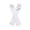 White, variant on Uutvmp Long Velvet Gloves for Women, Elbow Length, Opera Costume Evening Banquet Party