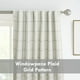 thumbnail image 2 of Cortinas DriftAway de lino a cuadros, 2 paneles, 132 x 213 cm, color gris, 2 of 8