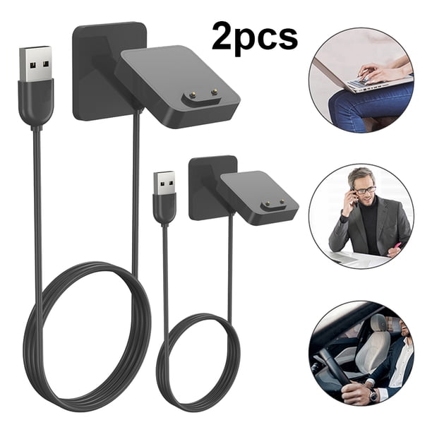 DQrwqpou Soporte Cargador USB Soporte Carga Reloj Magnético Portátil Seguridad para Band 8