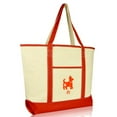 thumbnail image 4 of DALIX Chinese Zodiac Sign Tote Bag Astrology Gifts - Dog Red, 4 of 7