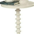 thumbnail image 2 of ACME Acton Round Top End Table in White, 2 of 5