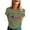 10Light Green, variant on Women'S American Flag Printed T-Shirt USA 250th Anniversary Round Neck Casual Loose Graphic Tees