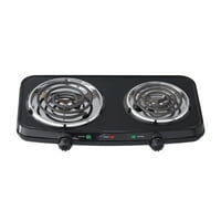 Cooktops Burners Product Image Mainstays Double Burner