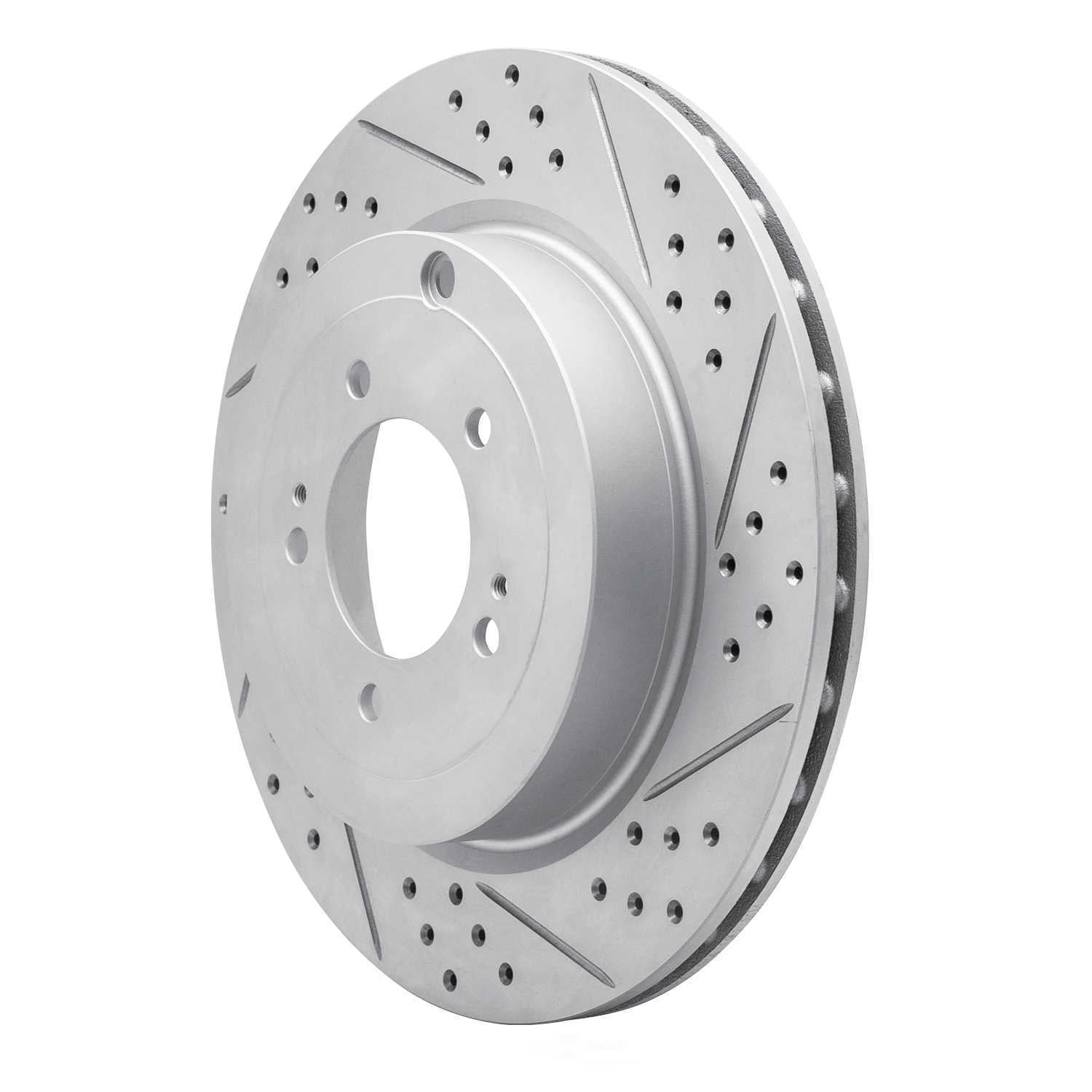 Dynamic Friction Company 830-72042R DFC Geoperformance Rotor - Drilled and Slotted