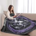 thumbnail image 3 of Wednesday Anime Movie Soft Warm Blanket 50IN*40IN-KDE20291, 3 of 5