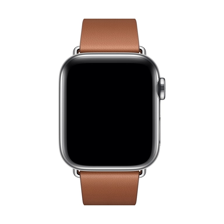 Authentic Saddle Brown Modern Buckle Apple Watch 940d4a1c-6e4a-43af-bde1-  main image 4