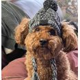thumbnail image 5 of Gorro esponjoso para perros, gorro de invierno de punto gris para perros, gorros de invierno de punto cálidos y esponjosos para perros (M) Sincero Electrónica, 5 of 5
