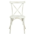thumbnail image 3 of SAFAVIEH Elia Outdoor Patio Stackable Chair, Distressed White, Set of 2, 3 of 11