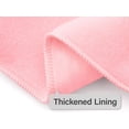 thumbnail image 6 of Cooltree Girl's Pink Sweatshirt - Watercolor Bow Graphic Crewneck Fleece Drop Shoulder Pullover Tops Size 10, 6 of 7