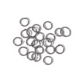 thumbnail image 1 of Qarigey 200 piezas anillos tobilleras fabricación de joyas encontrar conector decorativo hecho a mano artesanía DIY accesorio para manualidades Ropa, zapatos y accesorios Miscelánea Negro Qarigey AP015549-05, 1 of 6