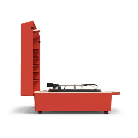 Victrola - Re-Spin Sustainable Bluetooth Suitcase Record Player - Poinsettia Red