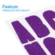 thumbnail image 3 of Uxcell 4 Hojas Calcomanías de Letras de Vinilo 9.1'' x 7.7'' para Calcomanía Interior Exterior Púrpura, 3 of 5