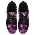 thumbnail image 2 of Breast Cancer Survivor Running Shoes Sneakers Mesh Black Size 4.5, 2 of 5