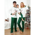 thumbnail image 5 of Family Matching Pajamas Christmas Pjs Holiday Nightwear Sleepwear Sets Long Sleeve Pjs, 5 of 8
