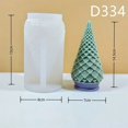thumbnail image 1 of Molde de silicona para velas de torre de pino de varios tamaños, molde de resina para macetas de plantas DIY, decoración de pastel de Chocolate, regalos de navidad, 1 of 4