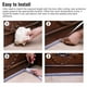 thumbnail image 5 of Tira de sellado de silicona para burletes de 2/1 rollo, tira inferior de sellado de silicona para puertas, sello de cinta autoadhesiva para tapones de ruido para la parte inferior de la puerta Jumpingount  SH1105-79, 5 of 7