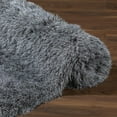 thumbnail image 4 of Dalyn Impact Area Rug IA100 Ia100 Pewter Pewter Monochrome Fluffy 2' 3" x 7' 6" Rectangle, 4 of 11