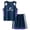 Purple, variant on Outfits for Boys Youth Sports T-Shirt Jersey Boys Girls Gradient Basketball Uniform Set Purple,2-3 Years
