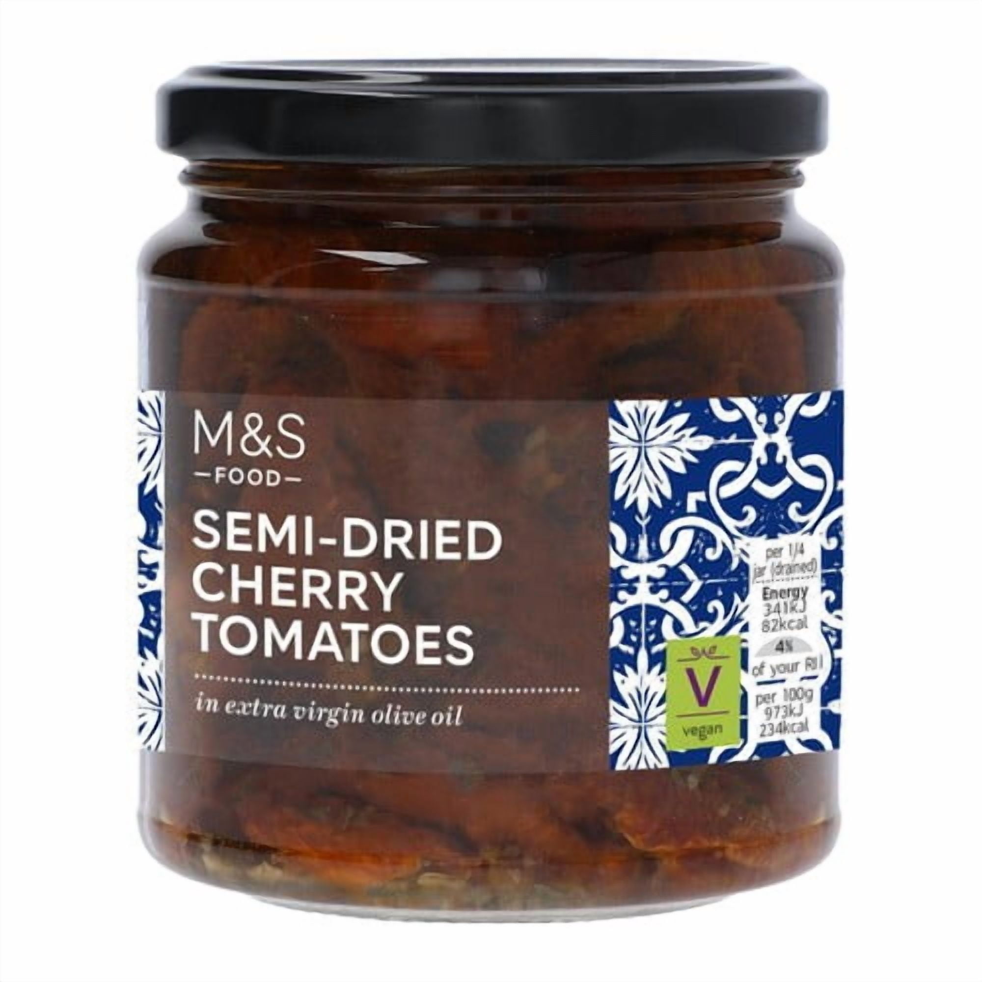 M&S Semi Dried Cherry Tomatoes 280g, British Import (Pack of 2)