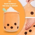 thumbnail image 5 of AIXINI 19.6 inch Stuffed Bubble Tea Plush Coffee Pillow Cartoon Cylindrical Milk Boba Tea Cup Pillow, Super Soft Kawaii Hugging Cushion Realistic Plush Food, 5 of 18
