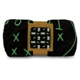 thumbnail image 4 of Kane Home Football Fleece Throw Blanket Green 50 x 60 Inches, Machine Washable, 4 of 4