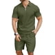 thumbnail image 2 of Conjunto de polo y pantalones cortos KUYIGO para hombre, trajes de verano, 2 of 5