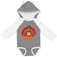 thumbnail image 3 of Inktastic Thanksgiving Turkey with Pumpkin Boys or Girls Long Sleeve Baby Bodysuit, 3 of 5