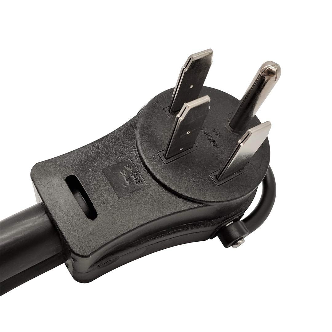 Parkworld 61490 V Splitter Cord 14-50P to (2) L14-30R, RV 50 AMP 4-Prong 14-50 Male Plug to NEMA (2) L14-30 Female Twist Lock Receptacle 125V / 250V 1.5FT