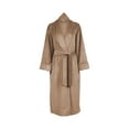 thumbnail image 5 of Women's Plush Velour Bathrobe, Soft Warm Loungewear, Full-Length, X-Large, Lilac, 5 of 10