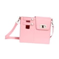 thumbnail image 2 of Bolsa de almacenamiento para tazas de agua tipo bandolera para mujer con hombro ajustable Rosa, 2 of 9