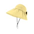 thumbnail image 3 of HAIJIE sun hat men Sun Hats For Women Men Summer Wide Brim Beach Hat Outdoor Travel Casual Sun Comfortable Lightweight Roll up Visor Mens Hat with Cord Hiking Hut Women Hat Travel Beach Hat Beach Hat, 3 of 3