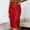 czb# RD1614, variant on CUZIBR Women Bodycon Midi Skirts Ribbed Slim Fit Solid Color Stylish High-Waist Long Pencil Skirt Office Stretchy Summer Casual Club Going Out Casual Dailywear,White,L