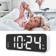 thumbnail image 1 of RelOje de Despertador Extra Fuerte Con Agitador de Cama, Potente Despertador de Alarma Con la Cama Función de Repetición de Volumen Ajustable Pantalla Led Grande para Durmientes, 1 of 7