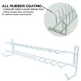 thumbnail image 5 of Huji Wall Mount Tie and Belt Rack Organizer White (3 Pack), 5 of 5