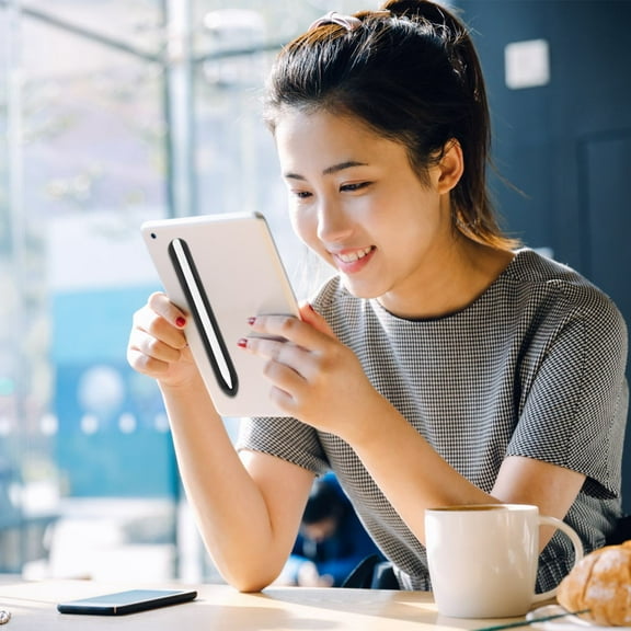 YUYUETIME 1Pcs Black Stylus Pen Holder for Touchscreen Pens and Daily Use