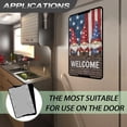 thumbnail image 6 of FUIALDOLG RV Door Window Shade Cover, Foldable Sun Shade Windshield Blackout Shower Curtains Coverage Accessories Fits for Most RV Interior Door American Flag Dwarf (17.3" X 26"), 6 of 7