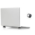 thumbnail image 2 of Aluminum Alloy Computer Heightening Stand Laptop Support Rack Durable Notebook Radiator Base (Black), 2 of 9