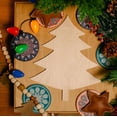 thumbnail image 4 of Wood Christmas Tree Cutout 12 inch, Pack of 25, Use as Wooden Door Hanger or Christmas Craft, by Woodpeckers, 4 of 7