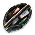 thumbnail image 5 of Genuine Leather Women Wallets Multifunction Large capacity Purses Long Zip Wrist bag Money Coin Holder Female phone Purse, 5 of 6