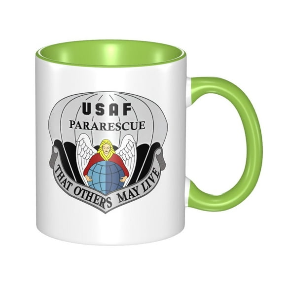 Usaf Pararescue Decal Coffee Tea Ceramic Mug Office Work Cup Gift