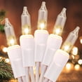 thumbnail image 1 of Medidores de luces navideñas, 100 unidades, blanco cálido, conectables por UL, 1 of 6