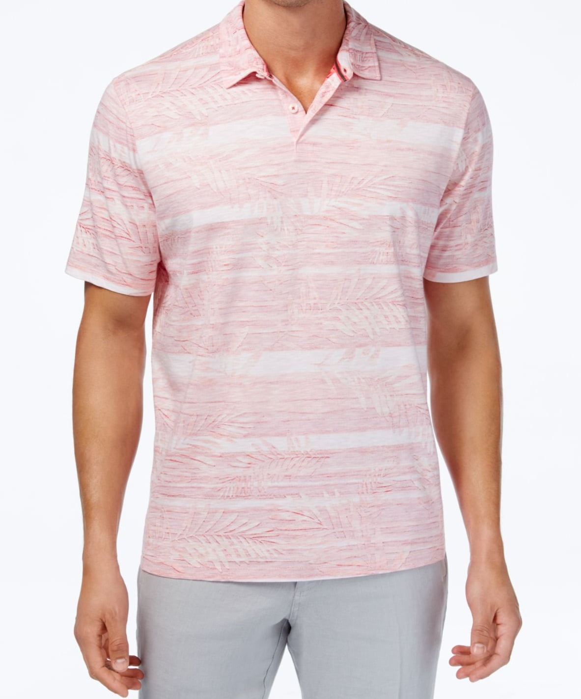 Tommy Bahama Tommy Bahama NEW Pink Men's Size Medium M Polo Rugby