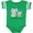 Football Green and White, variant on Inktastic Elephant Future Big Sister Girls Baby Bodysuit
