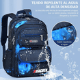 thumbnail image 5 of Mochila escolar Genérica 35L, color azul, 5 of 5