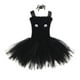 thumbnail image 1 of Vestido tutú de Halloween con pinza para el cabello de araña Allinless, 1 of 3