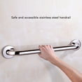 thumbnail image 3 of Security Hand Rail, Shower Grab Bar Large Friction 40cm 2.5cm Thickened Tube High Load Capacity  for Bathroom Lounge Room, 3 of 7