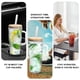 thumbnail image 5 of Vasos de vidrio ANOTION de 700 ml con tapas y pajitas, juego de 4, 5 of 7
